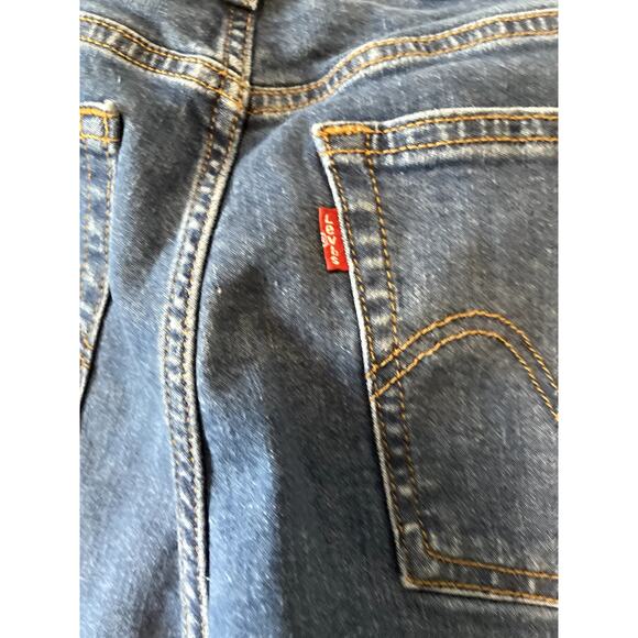Levi’s Wedgie Skinny Button Fly Size 31 Medium Wash Women's Jean - Picture 8 of 10